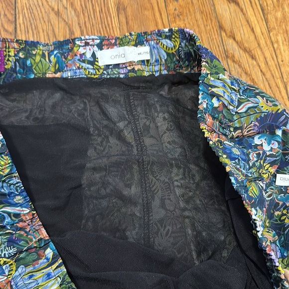 Onia Liberty Charles Shorts Liberty Botanical art fabrics swim mesh lined XXL - Picture 5 of 6